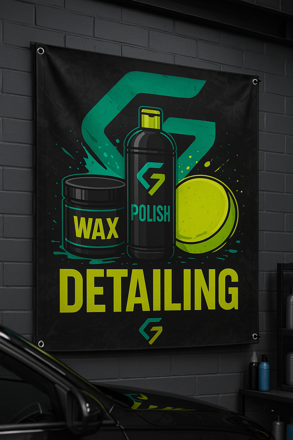 Lona pvc personalizada con anillas 1m x 1.5m Imagen de Lona pvc personalizada con anillas 1m x 1.5m