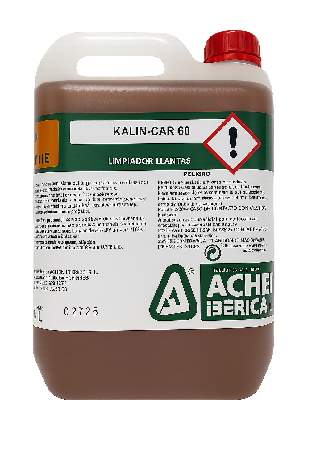 Kalin p desengrasante ultra fuerte concentrado 5l Imagen de Kalin p desengrasante ultra fuerte concentrado 5l